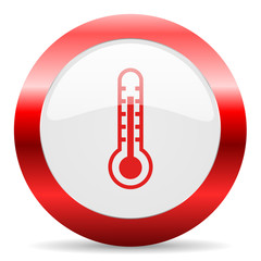Poster - thermometer glossy web icon