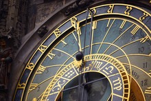 Detail Of The Astronomical Clock In Prague