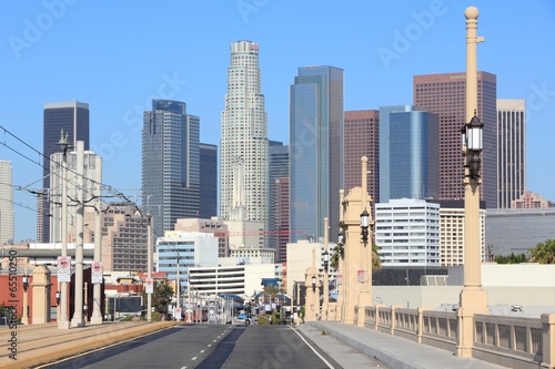 Naklejka samoprzylepna Panoramę Los Angeles