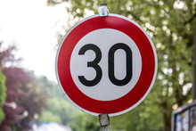 30 Zone Sign