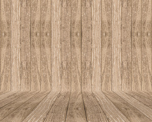 Wall Mural - wooden room background