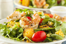 Healthy Shrimp And Arugula Salad