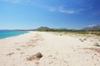 Empty beach near the town of Posada, Sardinia