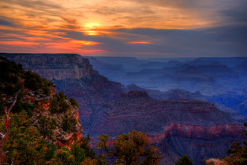 Sunset Grand Canyon Arizona