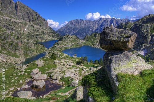 Plakat Pireneje  park-narodowy-aiguetortes-sant-maurici