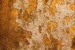 Eroded and grunge orange wall texture