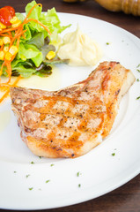 Poster - Pork chops steak