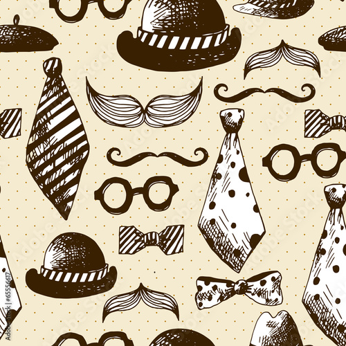 hand-drawn-hipster-seamless-background