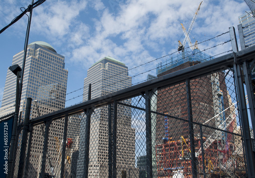Fotografering 9/11 World Trade Center New York Rebuilding Construction 4