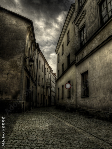 Fotoboard na płycie Stare miasto architektura vintage