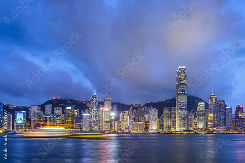 Obraz na płótnie canvas dwuczęściowy "dyptyk" Hongkong Chiny