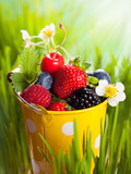 Fototapeta  - Fresh berries