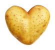 Pomme de terre en forme de coeur
