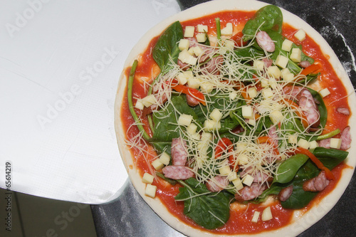 Fotoboard na płycie Pizza