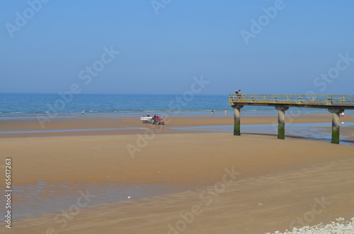 Plage Domaha Beach De Nos Jours Normandie 2014 Buy This