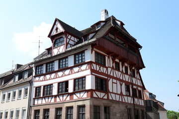 Poster - Dürer-Haus in Nürnberg