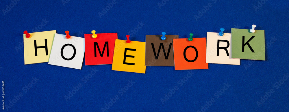 Homework Check Sign Homework, sign series and designs for education and teaching. Stock ...