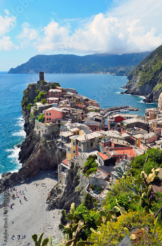 Fotoboard na płycie Vernazza, cinque terre, italy