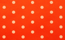 Retro Red Polka Dot Pattern