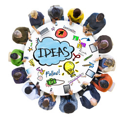 Poster - People Social Networking an Ideas Concepts