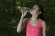 © sunnysky69 - Sporty woman drinking water