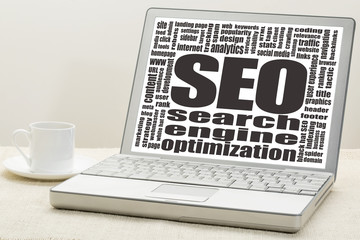 Wall Mural - search engine optimization - seo