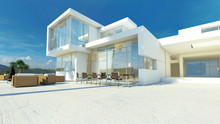 Modern Angular Luxury Tropical Villa