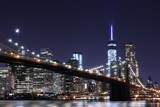 Fototapeta Panele - Brooklyn Bridge and Manhattan Skyline , New York City