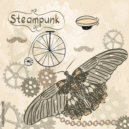 Obraz na płótnie canvas Steampunk