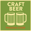 Retro Craft Beer Cider