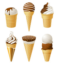 Ice cream icons