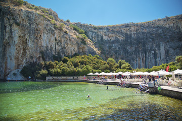 vouliagmeni lake athens greece