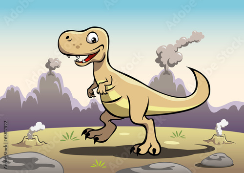Naklejka samoprzylepna Tyranozaur
