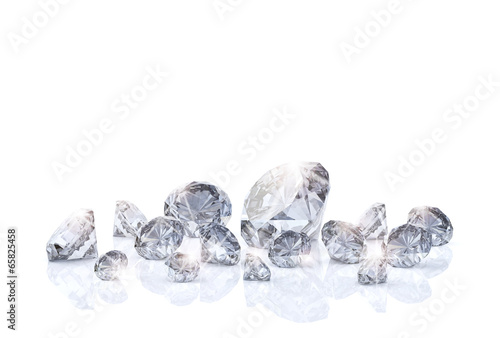 Board z aluminiowym obramowaniem Diamenty
