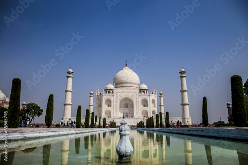 Plakat na papierze fotorealistycznym Taj mahal