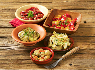 Poster - Assorted marinated vegetables