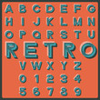 © vasabii - Retro font