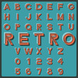 © vasabii - Retro font