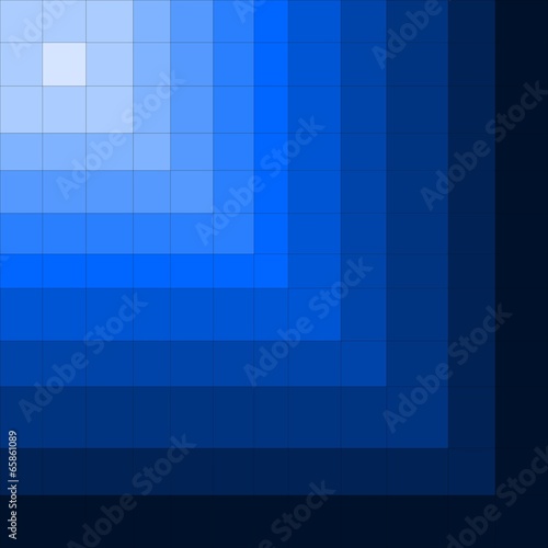 Board z aluminiowym obramowaniem Niebieskie złudzenie diagonalne
