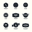 © darkovujic - Set of retro minimalistic  badges and labels