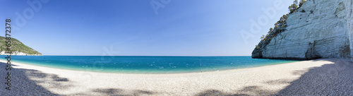 Fotoboard na płycie Vignanotica beach.big panorama, gargano, puglia