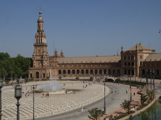 Wall Mural - Plaza de España en Sevilla