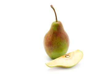 Wall Mural - Pears isolated on white