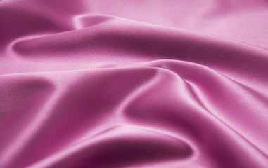 Wall Mural - Smooth elegant pink silk
