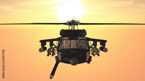 Fotoboard na płycie Helikopter