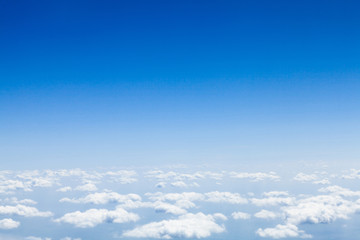 Wall Mural - blue sky with clouds