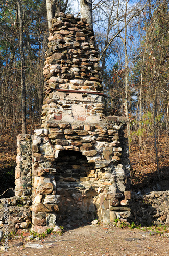 Old Stone Fireplace Buy This Stock Photo And Explore Similar