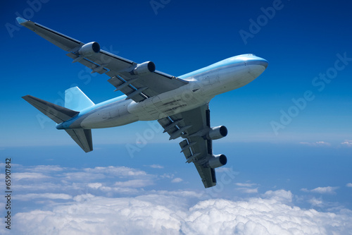 Nowoczesny obraz na płótnie Flugzeug
