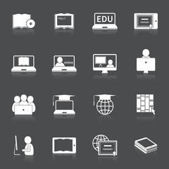 Wall Mural - Online Education Icon