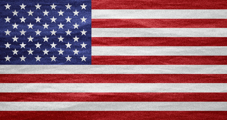 Wall Mural - flag of United States